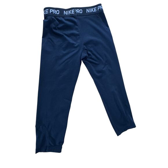 "Nike Pro" Girls Youth Leggings SZ L Compression‎ Running Exercise Gym Soccer - Picture 3 of 6